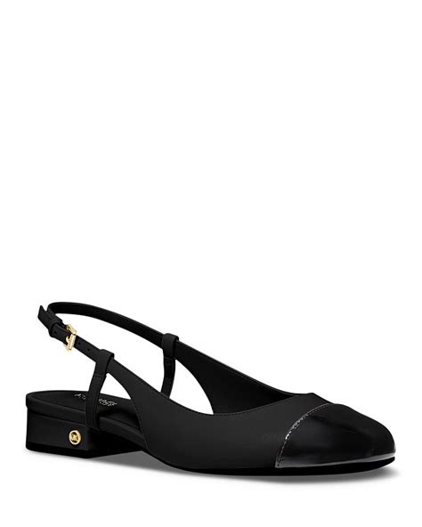 michael kors nora slingback|michael kors cap toe flats.